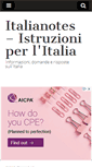 Mobile Screenshot of italianotes.org